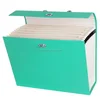 Best Quality Custom Logo Office 13 pocket Paper File Folder with Lock