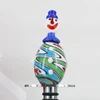 Handmade christmas decorations custom wine champagne glass bottle stopper for sell