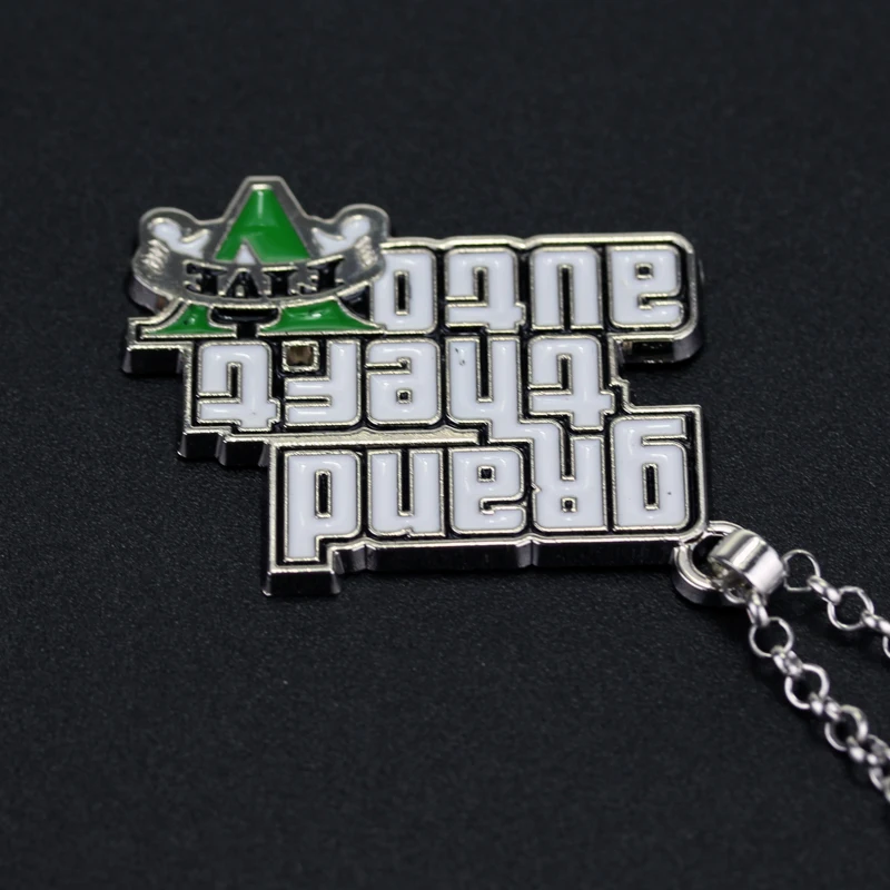 Game Gta 5 V Necklace Grand Theft Auto V Pendant Necklace Buy Game