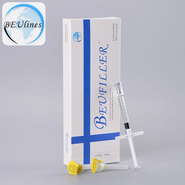 

BEUFILLER hyaluronic acid lip gun filler for face neuramis, Transparent