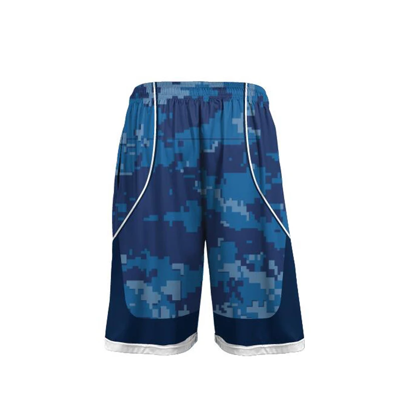 

Wholesale custom design full sublimation camouflage basketball shorts, Custom color