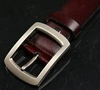 Business Vegetable Tanned Leather New Good Design Men Quality Genuine Split Leather Belt