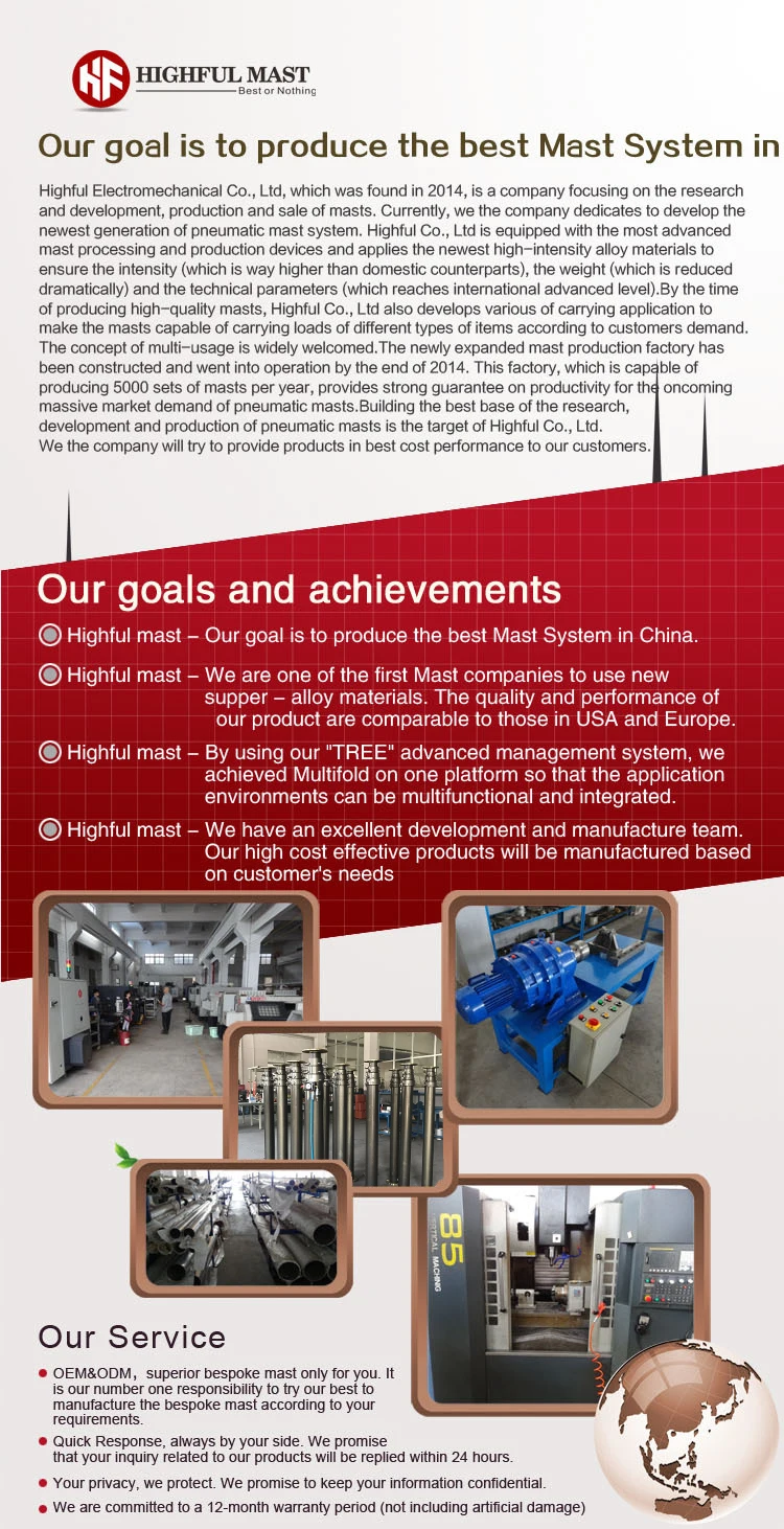 telescopic antenna pole