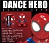 Dropshipping Dancing Music Spiderman Marvel Electric Web Celebrity Same Toys for Kids Children