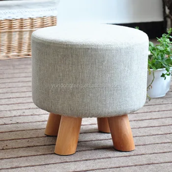 small round stool
