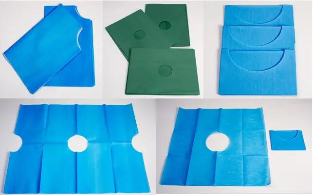 Blue Disposable Surgical Drapes For Packing Medical Products With
