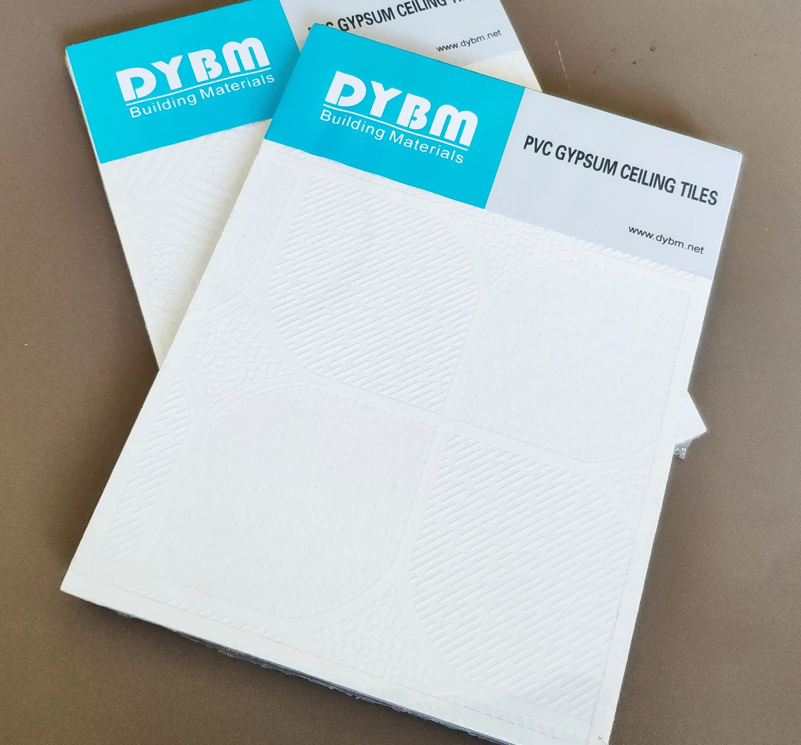 
pvc laminated gypsum tile/false gypsum ceiling 