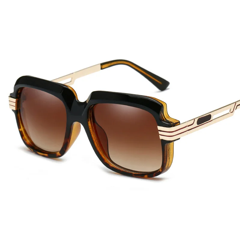 

wholesale new fashion designer metal big square sun glasses custom logo unisex shades sunglass oversized sunglasses women men