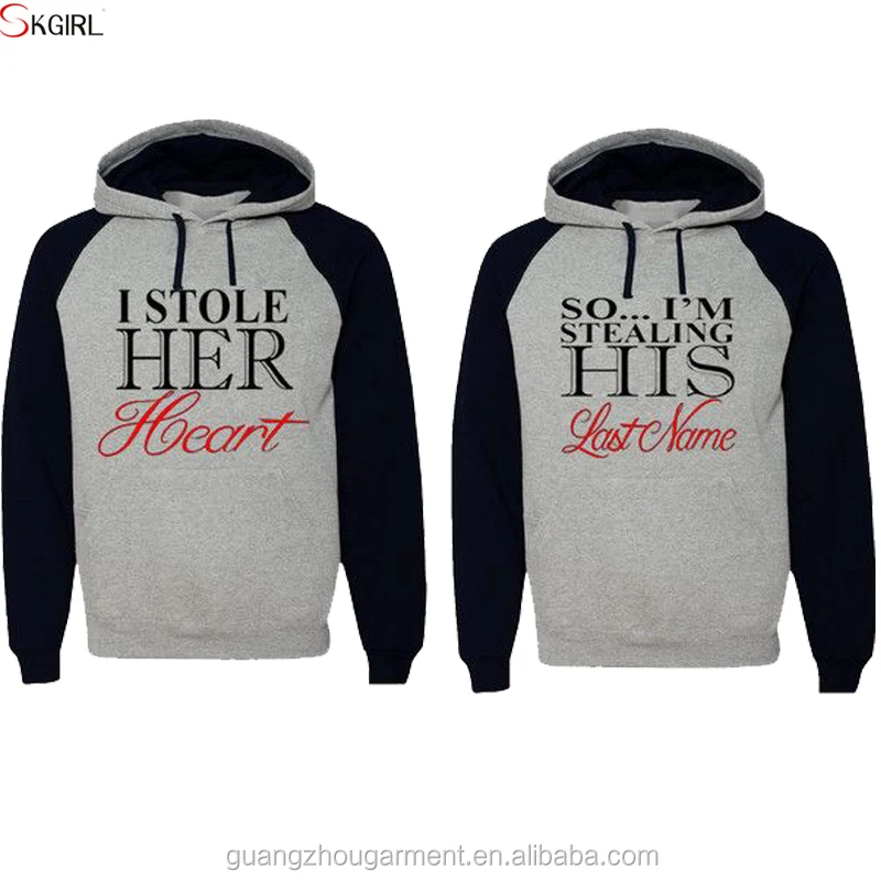 custom couple hoodies