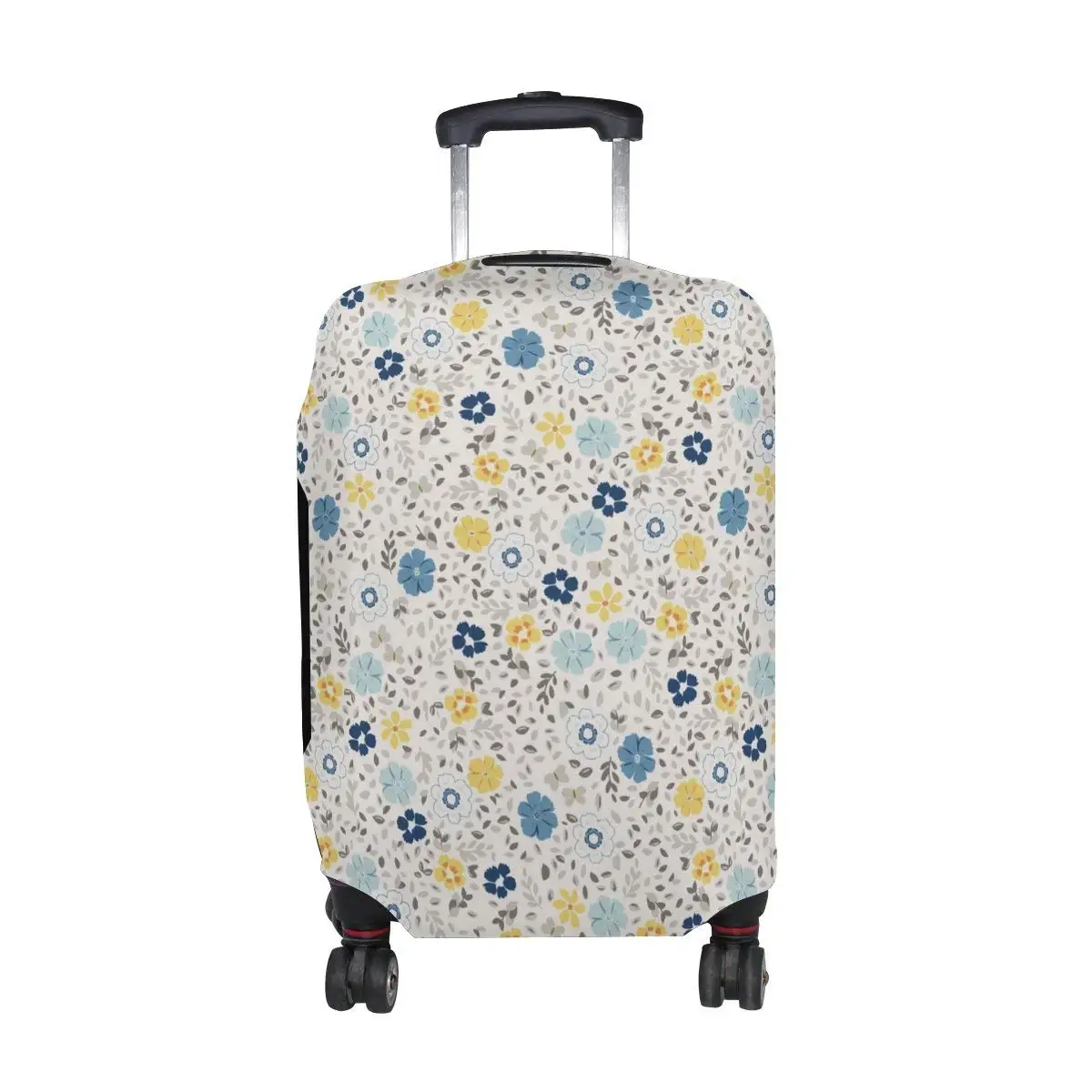 small floral suitcase