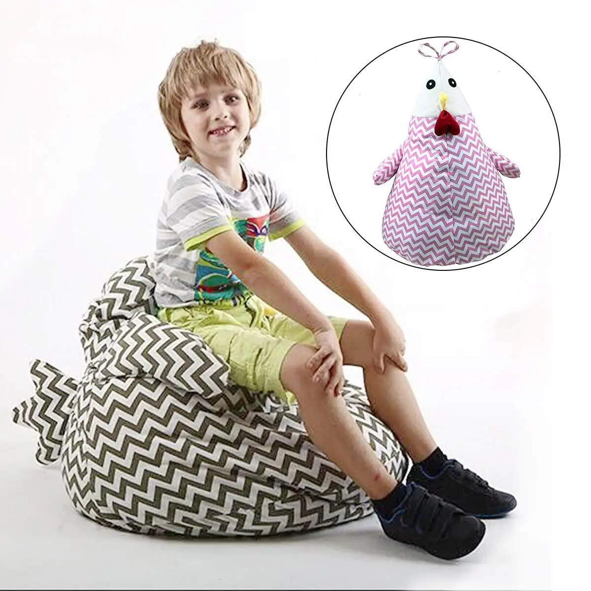 toy storage bean bag chair