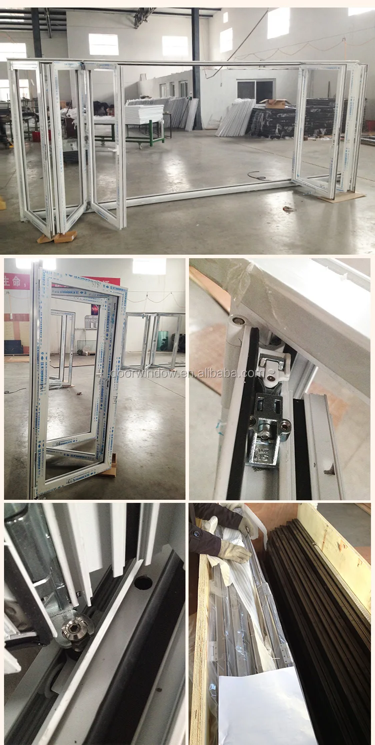 folding doors for bathrooms glass products thermal break aluminum folding door for patio