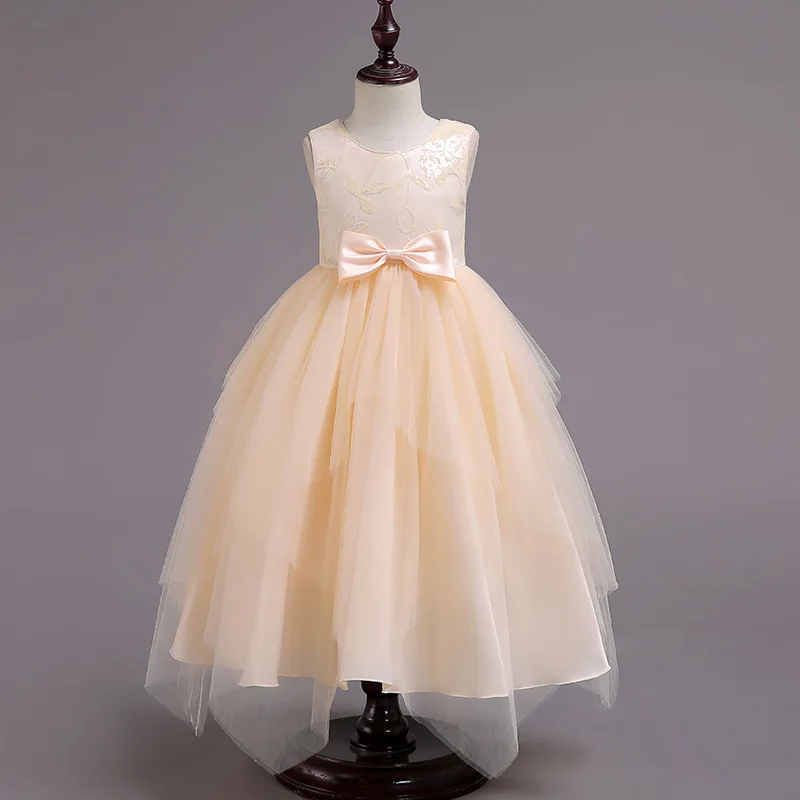 Imported Clothes Child Kids Party Wear Dresses 3 Year Old Girl Dress