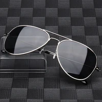 

Mirror UV 400 Lens Protection Cheap Metal Pilot Sunglasses for Men Women