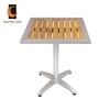 Water Proof French Modern Restaurant Wood Dining Table Tables
