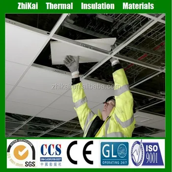 Acoustic False Ceiling Tile Suspended Ceiling Mineral Fiber