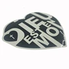 1.2 mm M1 water proof pvc sticker,heart shape sticker,heart shape decal