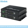 uncompressed high quality full HD 3D IR RS232 HD video fiber optic transmitter and receiver with FC/SC/LC fiber interface