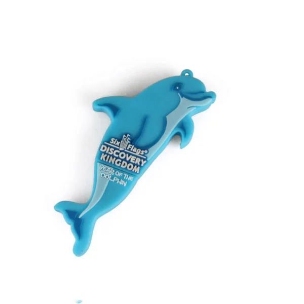 

low moq only 100pcs custom rubber fish dolphin shaped USB flash drive