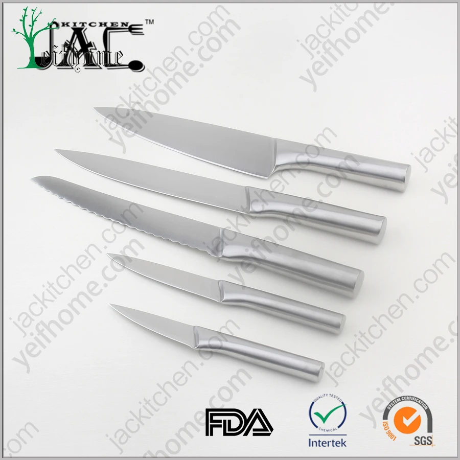 Fashion kitchen utensil washing machine Chef Knife Set