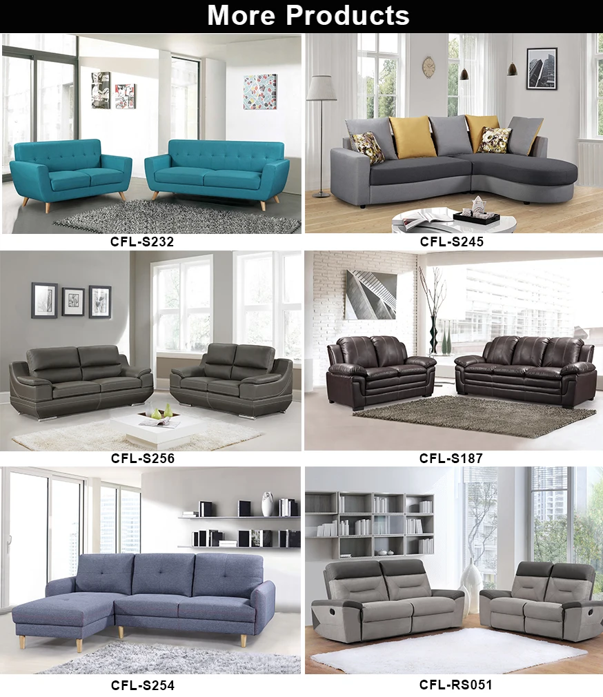 New Design Upholstery Multi Color Fabric Sofa,Contrast Color Fabric