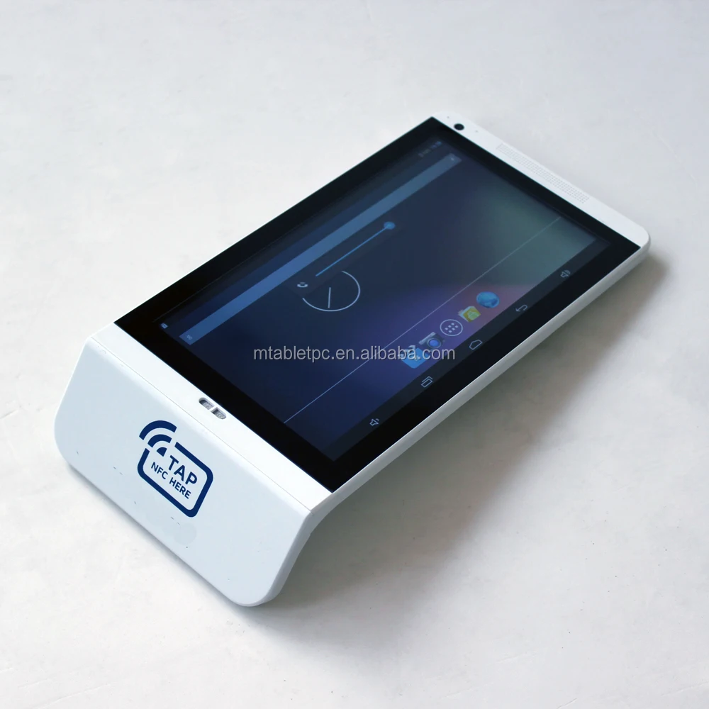 

EXW Customized 7 inch Android NFC Tablet PC with RFID Reader support 3G tablet pc support Blue tooth Thermal printer
