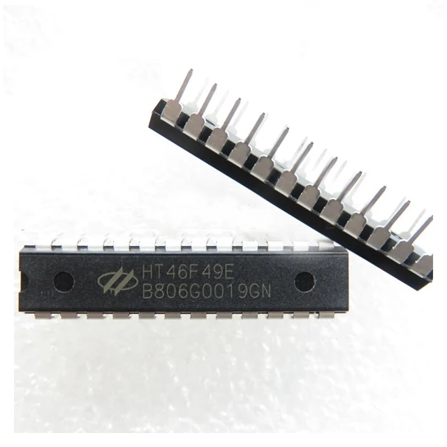 Ht46f49 Ht46f Dip24 Industrial Grade A D Flash Microcontroller Mcu