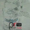 Bling Bling Hotfix Rhinestone cat Transfers Motifs Iron ons for Tees and Shirt
