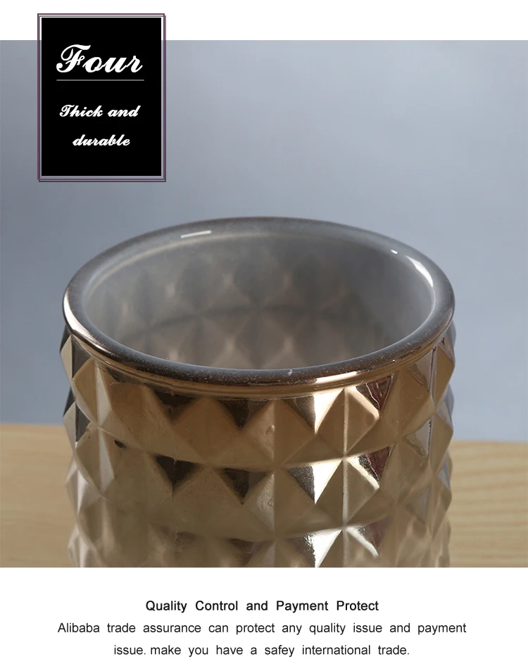 gold candlestick holder