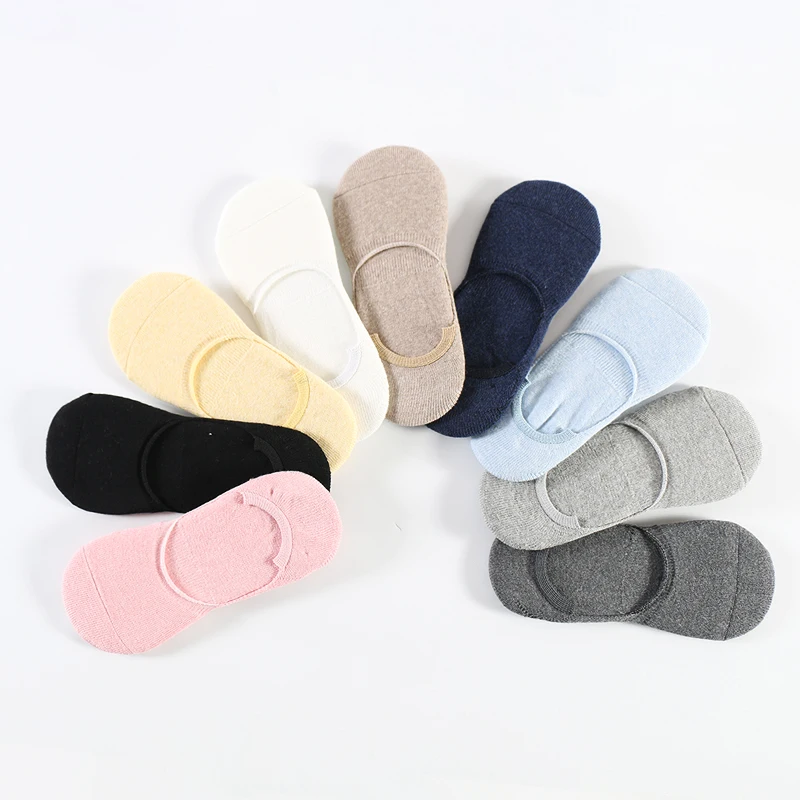 

Multicolor optional warm terry liner low cut invisible ankle socks women, Black/white/light blue/light grey/pink/yellow