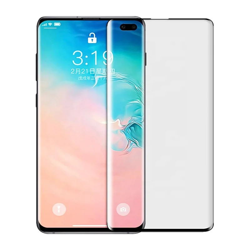 

Wholesale 9H cheap screen protector for Samsung s10e S10 S10 plus, Transparent