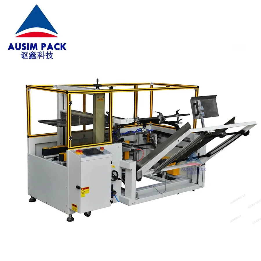 High Quality Grade Fullautomatic Corrugated Carton Box Erector Machine