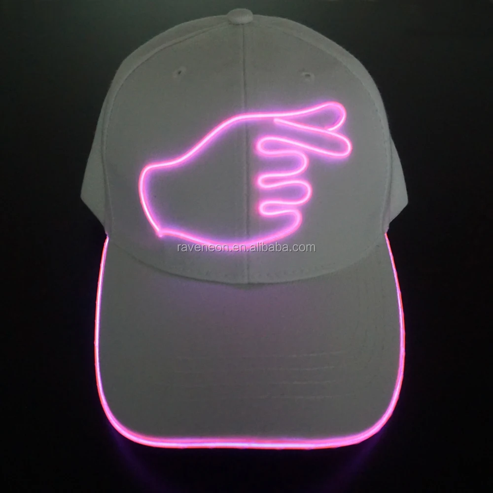 light up baseball cap