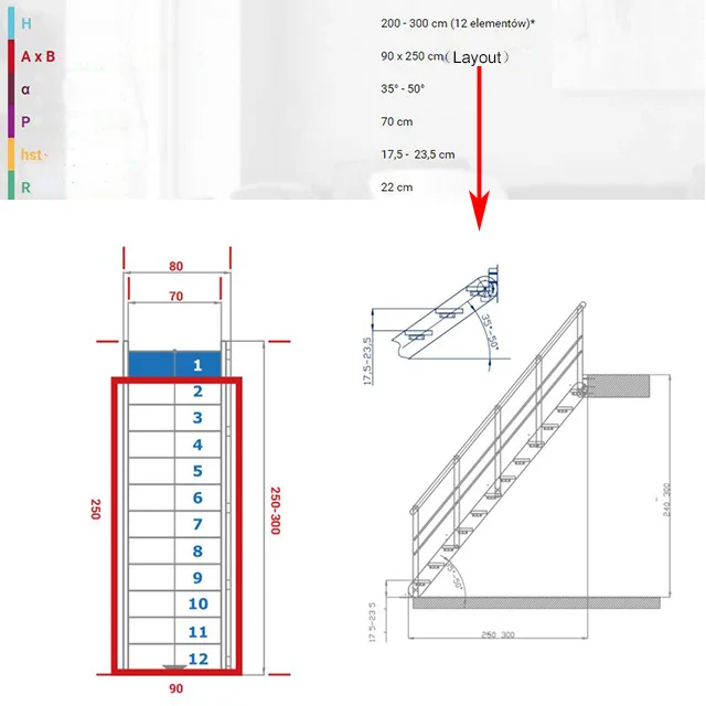 
Hangzhou build antique floating staircase 