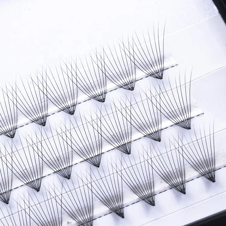 

Wholesale 10D individual flare Pre Made Fans Volume eyelashes extension