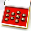 2019 New Anime Naruto Rings Sets 10pcs Cosplay Jewelry Naruto Rings Set