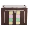 Hot in Amazon Clothes Fabric Underbed Storage Bags with Zipper