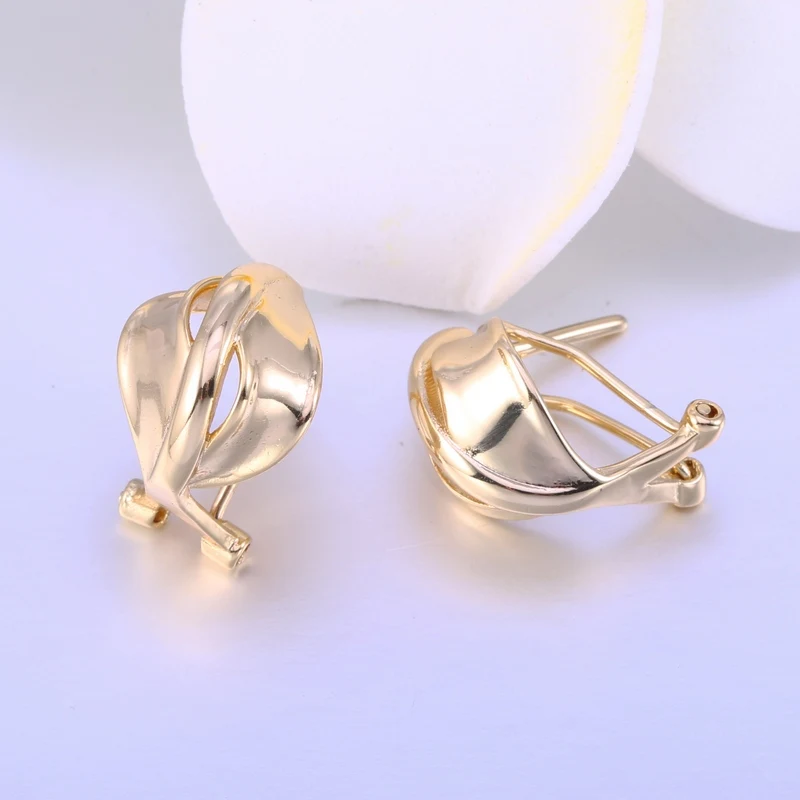 Gold Jewelry Factory Direct Supplier Earrings 14k Gold Plated Earris