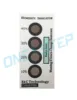Vacuum package cobalt free packing humidity indicator card