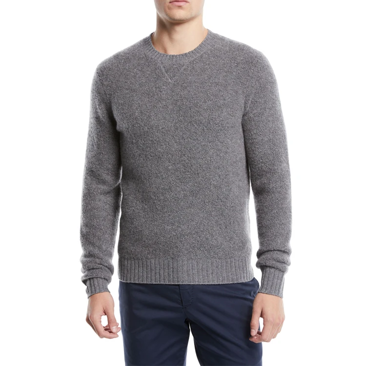 Suéter De Cuello Redondo De Nailon De Cachemira Tejido A Mano De Invierno  De Moda Para Hombre - Buy Suéter Tejido A Mano,Suéter Tejido A Mano Para  Hombres,Suéter De Cachemira Tejido A