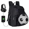custom laptop travel backpack bag large capacity computer sports back pack with USB Charging Port