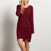 Long Sleeve Side Ruched Wholesale Maternity Clothes