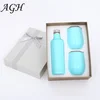 Stainless steel 17OZ bottle set 12 OZ metal cups thermos bottle set gift package wine bottle travel tumbler