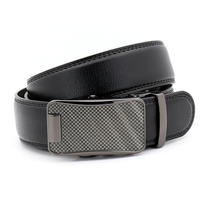 
Custom Business Top Grain Genuine Leather Automatic Men Genuine Leather Belt 