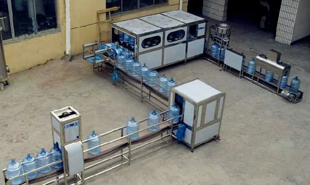 
19L, 20 Liter, 5 Gallon Bottle/ Jar/ Barrel Drinking Pure Water Mineral Water Filling Machine/Monoblock/ Production Line 