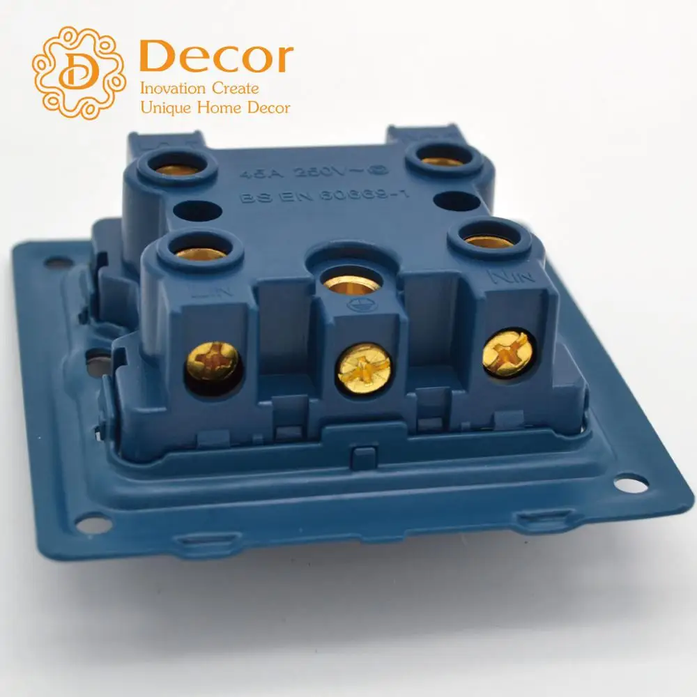 45a Heavy Duty Switch Dp Double Pole Kitchen Oven Switch Bs En 606691