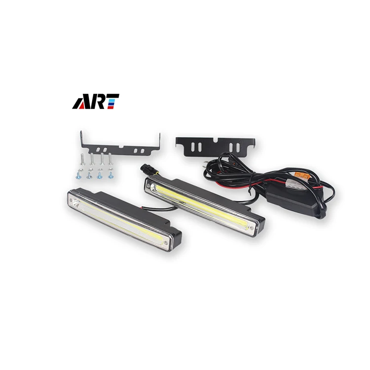 
Car Cob Vehicles And Accessories Waterproof High Power Led Drl Driving Led Daytime Running Light For Auto 