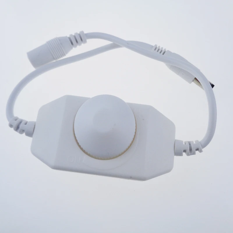 factory price led Single Channel Inline 12V 2A PWM mini led dimmer controller for single colour LED Light Strip Lamp