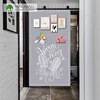 Magwall baby writing chalk border wall sticker self adhesive light gray magnet blackboard stickers