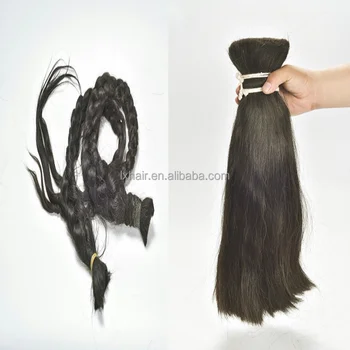 Cheap Burmese Straight Hair Bulk 6a Raw Virgin Unprocessed